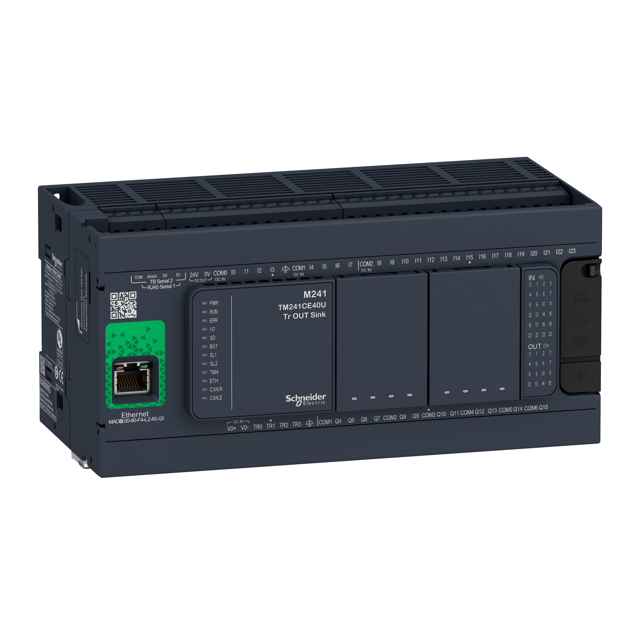 Image Description for https://tedi24.pro/itcmedia/images/20190425/TM241CE40R_SCHNEIDERELECTRIC_1.jpeg
